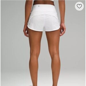 Lululemon Speed Up High Rise Lined Short 2.5”